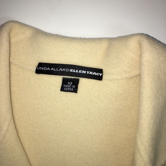 Linda Allard Ellen Tracy Women's Yellow Jacket 10 - Picture 3 of 8